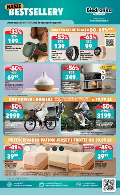 Pogląd oferty "SOLAC Nawilżacz powietrza z funkcją aromaterapii, imitacja drewna, Nawilżacz powietrza z funkcją aromaterapii, imitacja drewna" - ważna od 09.05.2026 | Strona: 5 | Produkty: Frytkownica, Smartwatch, Frytkownica beztłuszczowa, Nawilżacz powietrza