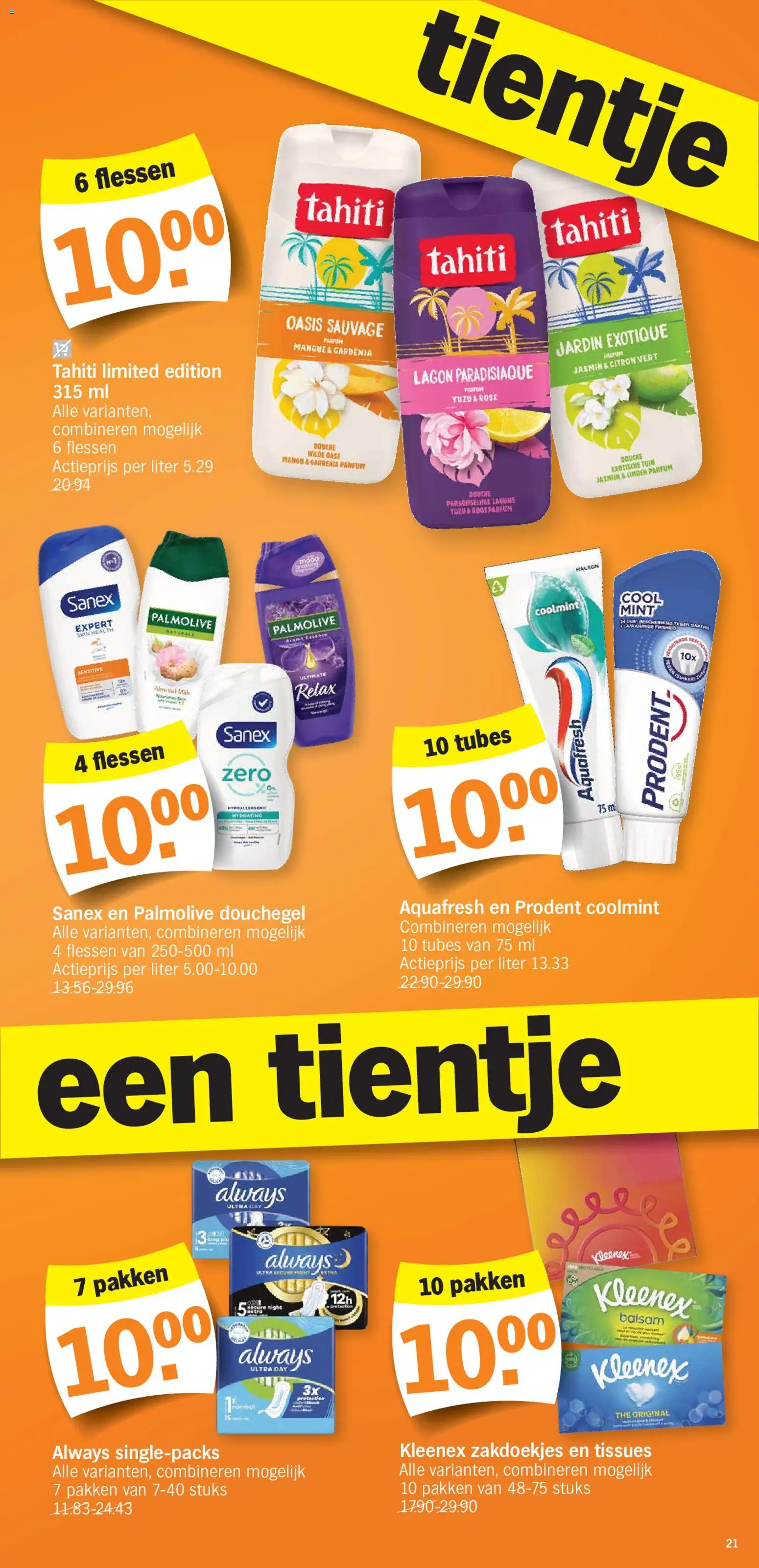{H1} | Pagina: 21 | Producten: Tissues, Parfum, Mango, Douchegel