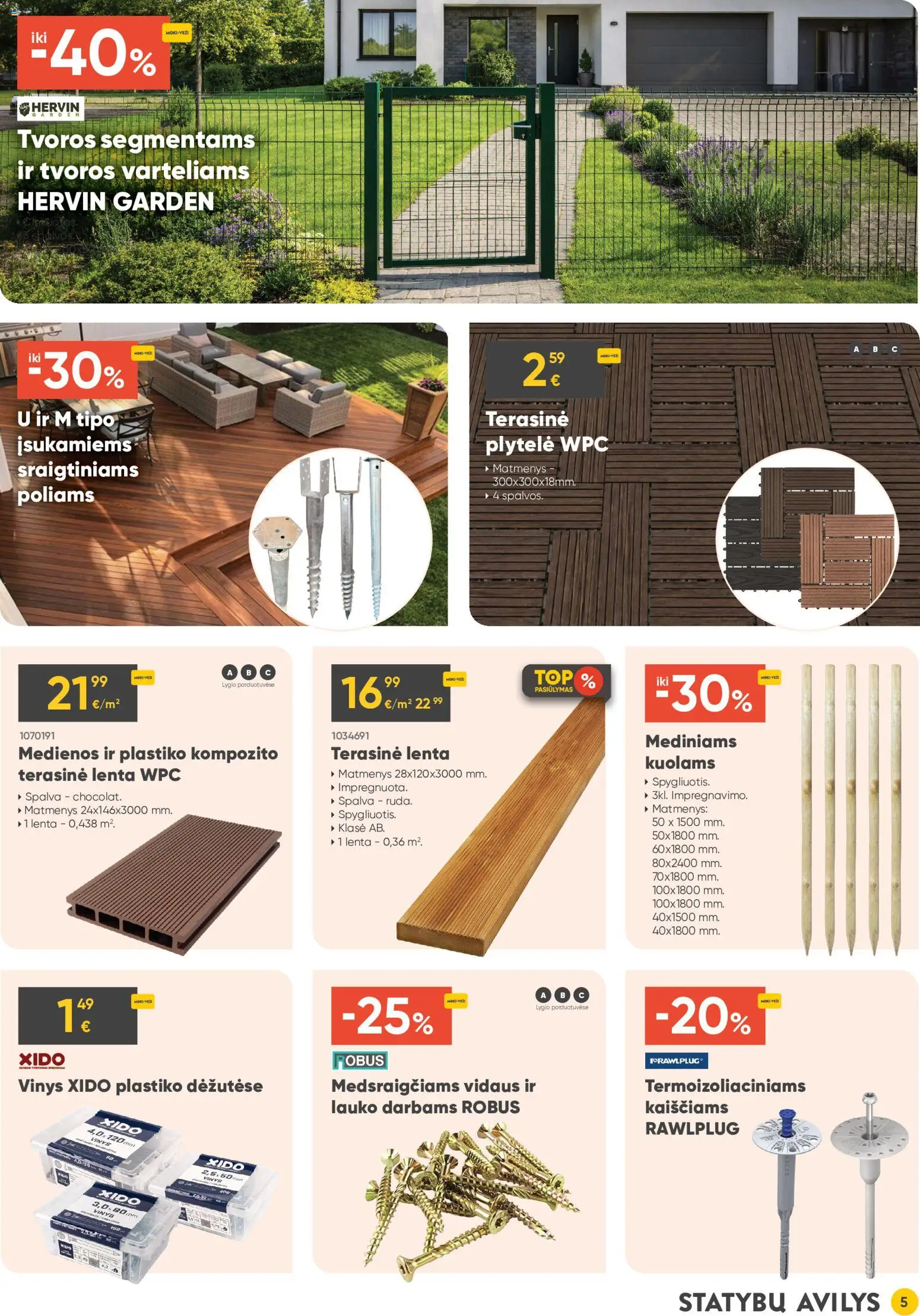 MOKI VEŽI akcijos nuo 30.04.2026 | Puslapis: 5