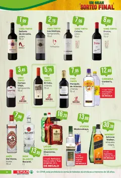 Vista previa Spar - folleto válido desde el 16/10/2026 | Página: 28 | Productos: Tónica, Vodka, Whisky, Bebidas
