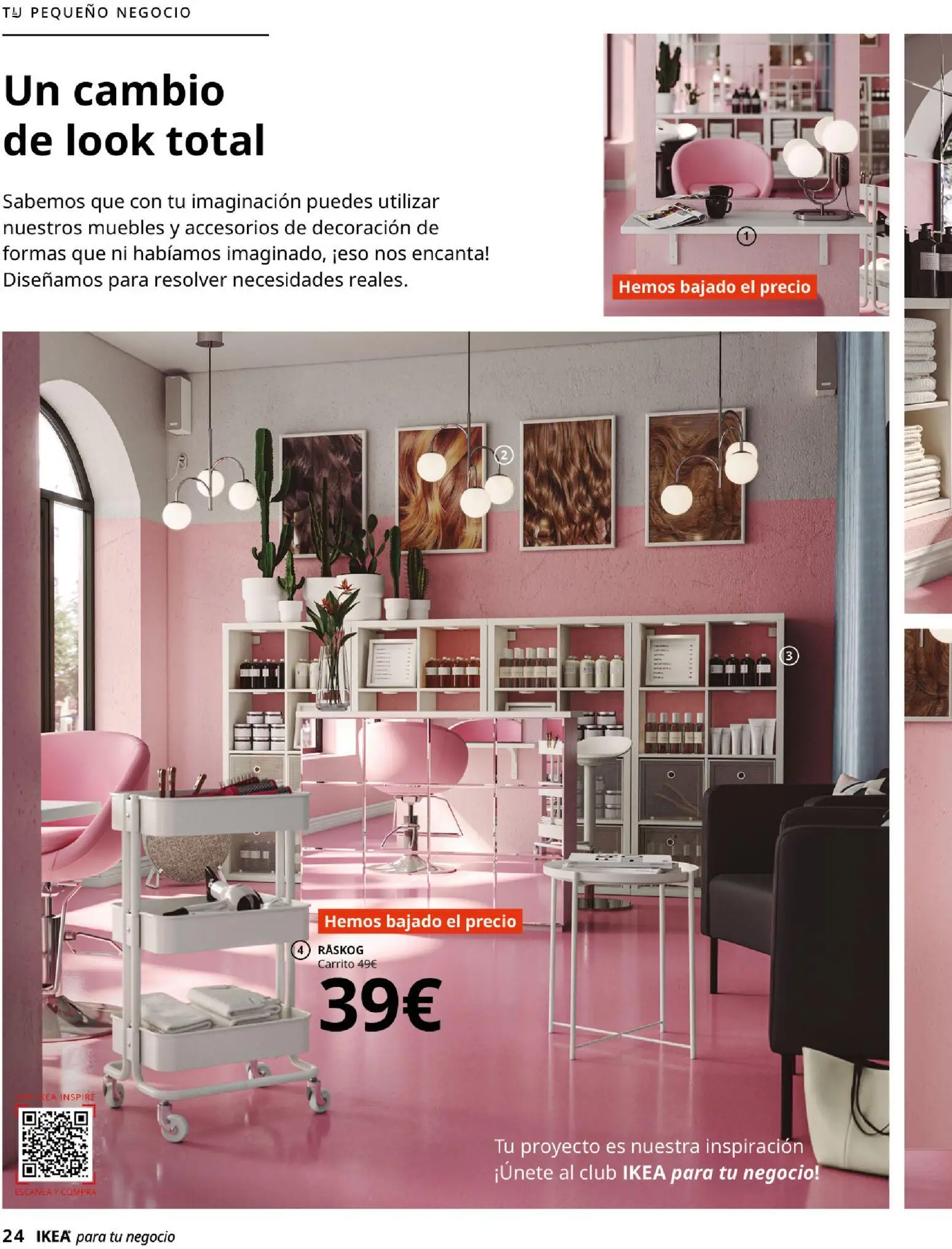 Catálogo IKEA para tu negocio │ válido desde el 01.02.2026 | Página: 24 | Productos: Muebles