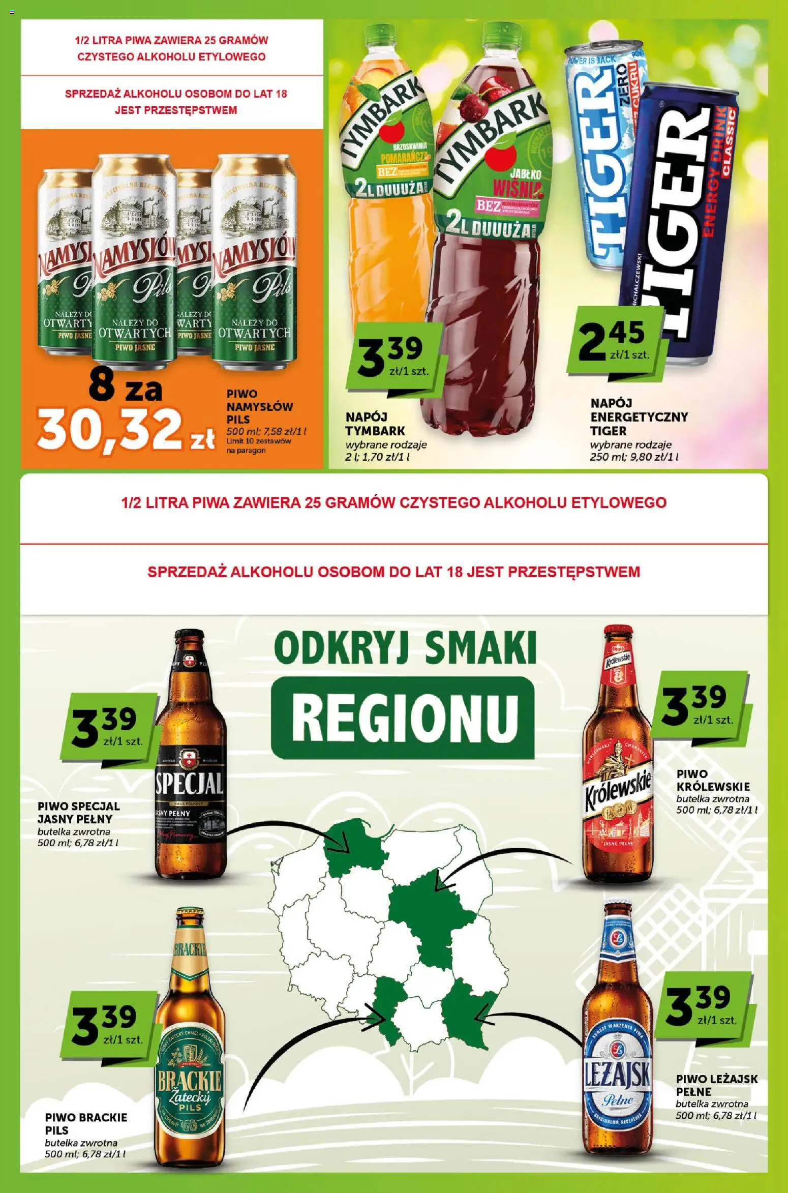 Groszek gazetka - Sprawdź, co więcej od 21.05.2026 | Strona: 4 | Produkty: Brzoskwinia, Piwo