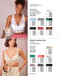 AVON leidinys galioja nuo 01.05.2026 | Puslapis: 124 | Prekių: Liemenėlė