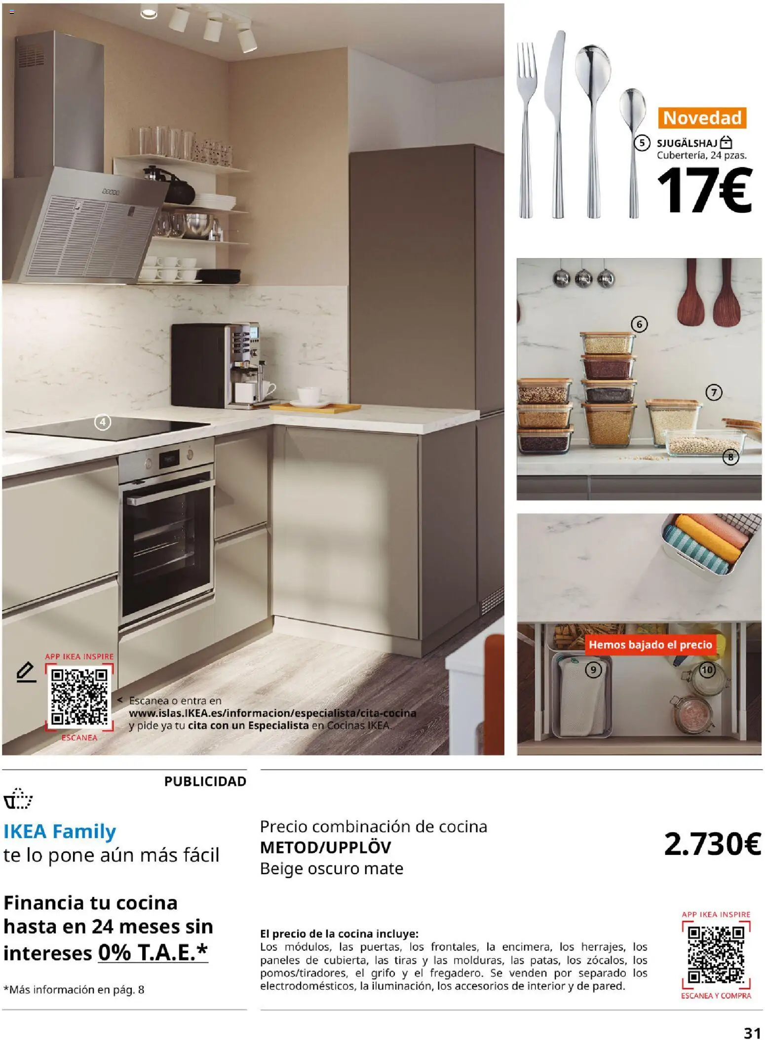 Catálogo IKEA Cocinas │ válido desde el 01.02.2026 | Página: 31 | Productos: Té, Cocina