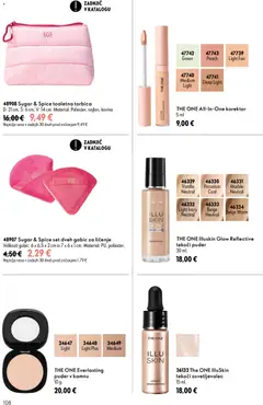 Oriflame katalog akcije – veljaven od 16.09.2026 | Stran: 108 | Izdelki: Toaletna torbica, Korektor, Puder, Torbica
