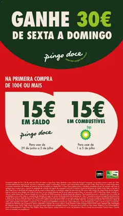 Pré-visualização Pingo Doce Poupe este Fim de Semana válido de 26/06/2026