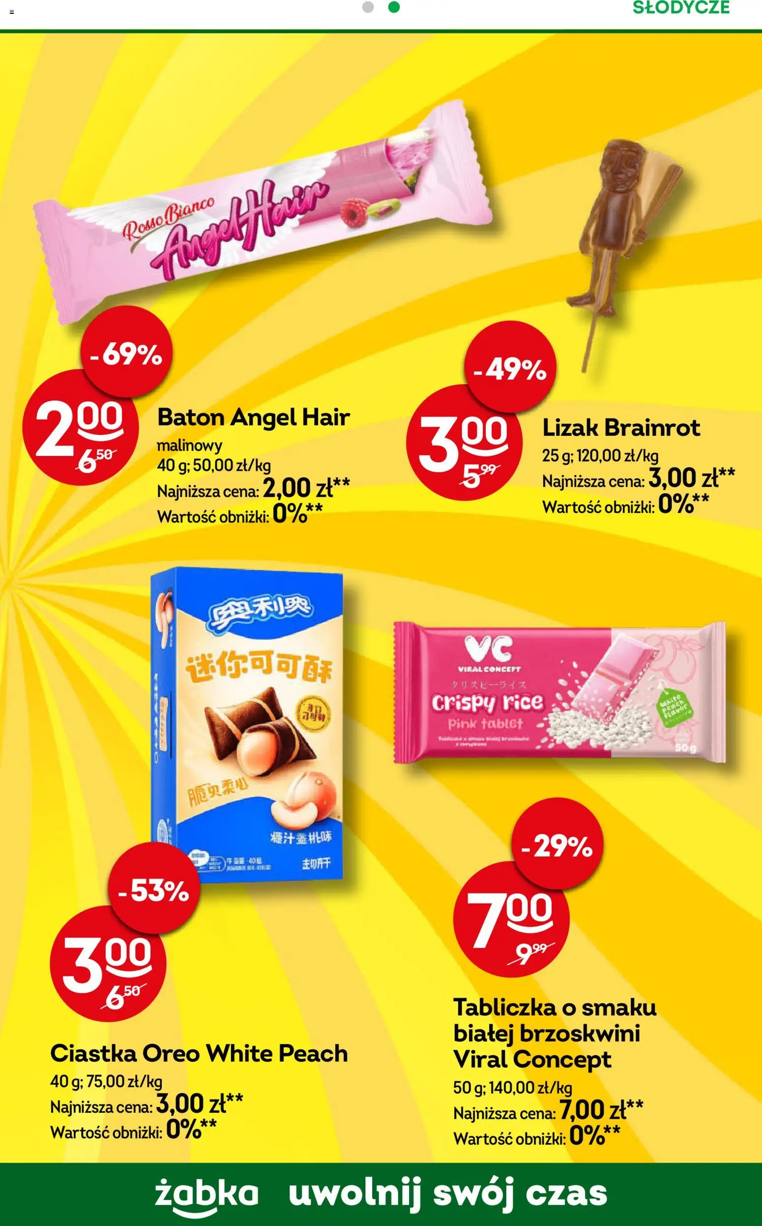 Żabka gazetka od 07.10.2026 | Strona: 71 | Produkty: Oreo, Ciastka Oreo, Baton, Ciastka