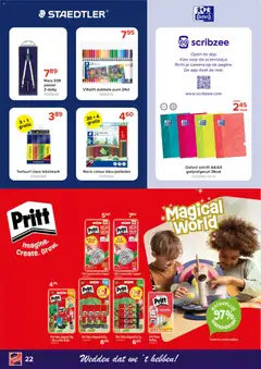 Euro Shop Schoolfolder - Voorbeeld van een folder van Euro Shop, geldig van 20/07/2026 | Pagina: 22 | Producten: Camera, Mars, Kleurpotloden