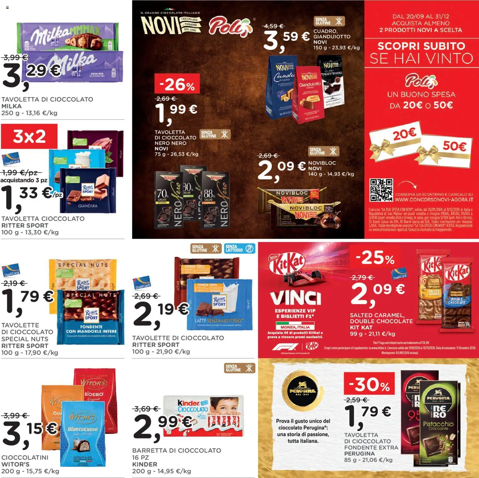 Volantino Poli del 30/09/2026 | Pagina: 15 | Prodotti: Pistacchio, The, Barretta di cioccolato, Senza lattosio