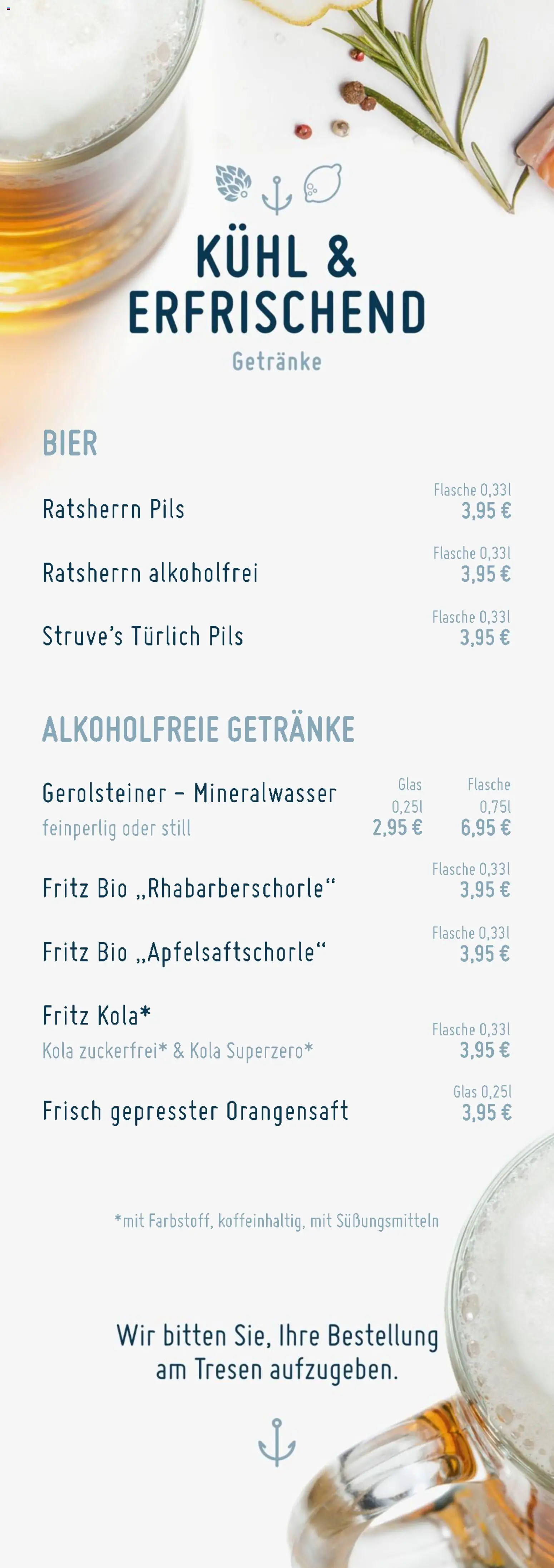 Edeka Struve Hummerstand – gültig ab 01.08.2026 | Seite: 18 | Produkte: Bier, Pils, Orangensaft, Gerolsteiner