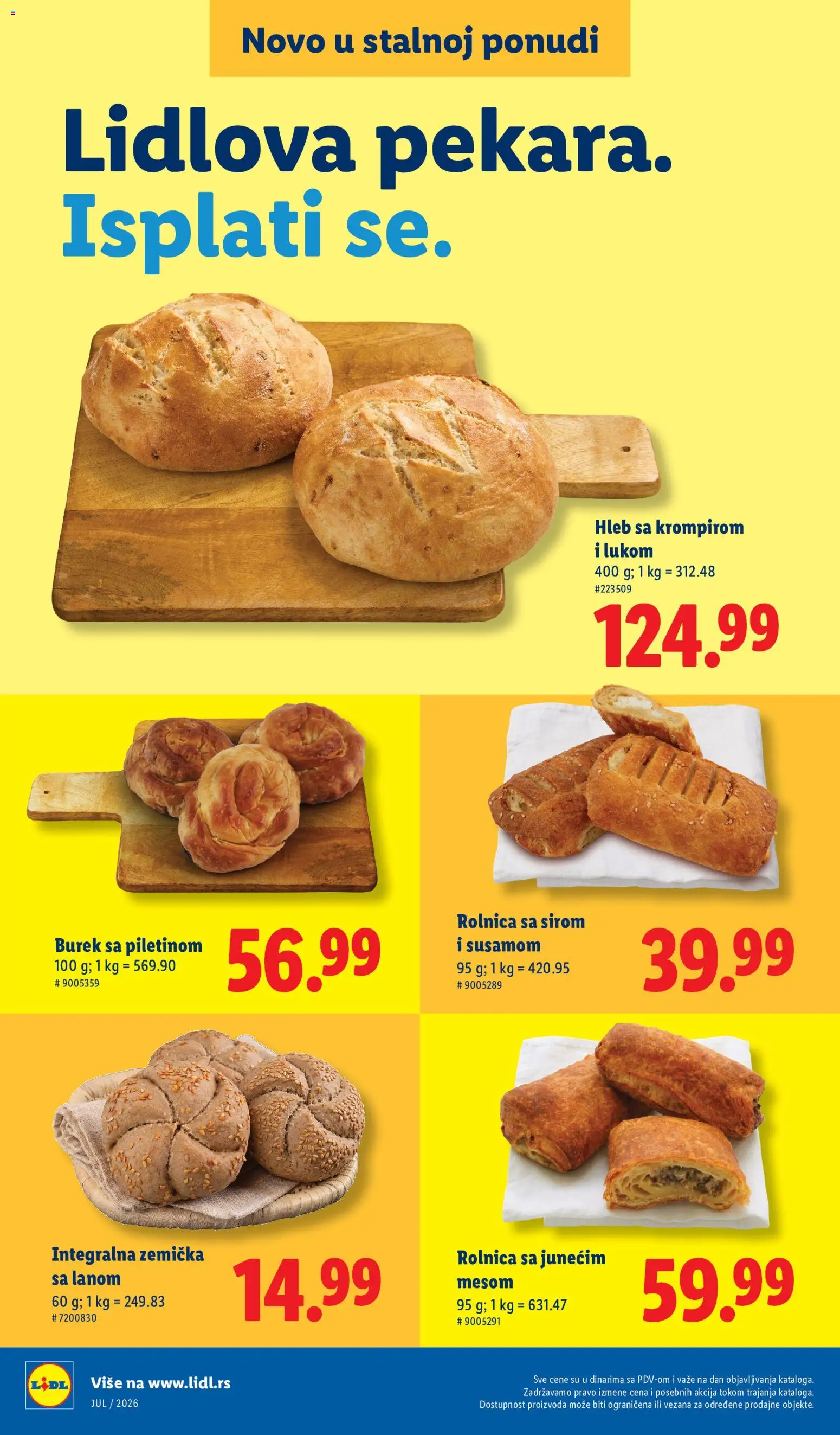 Lidl katalog - važi od 03.08.2026 | Strana: 4