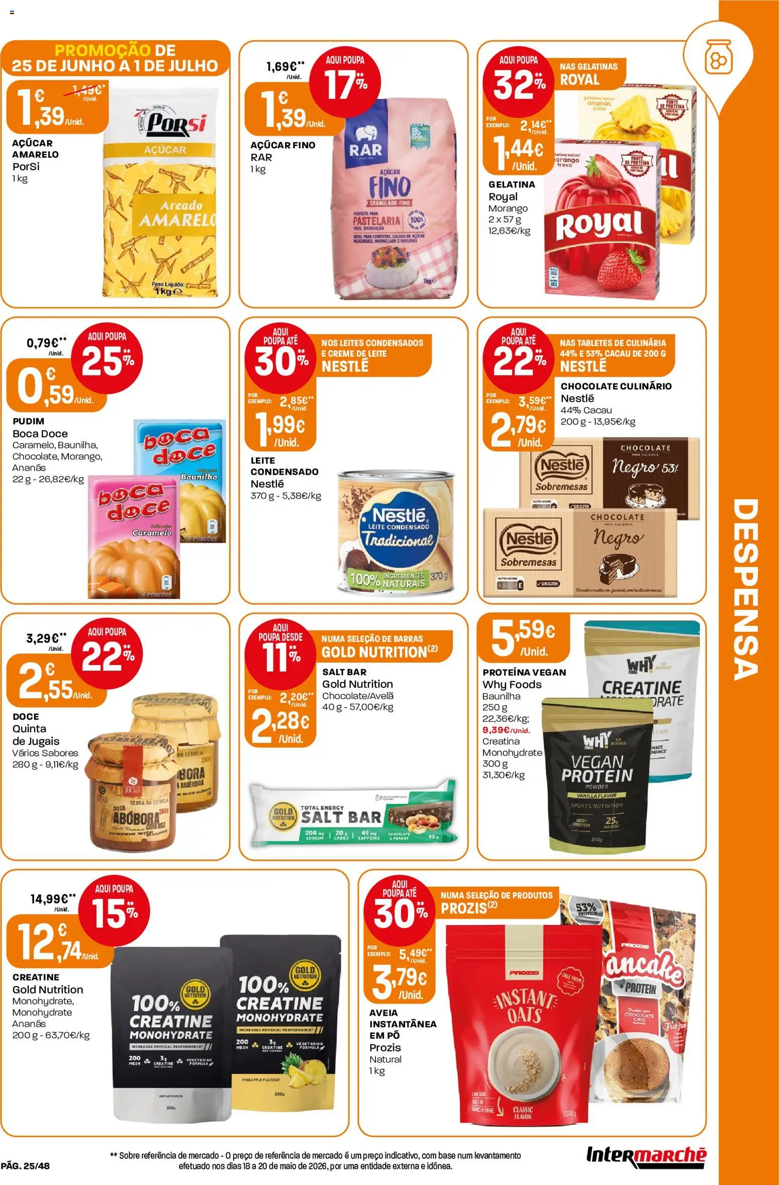 Intermarché folheto │ válido de 25/06/2026 | Página: 25