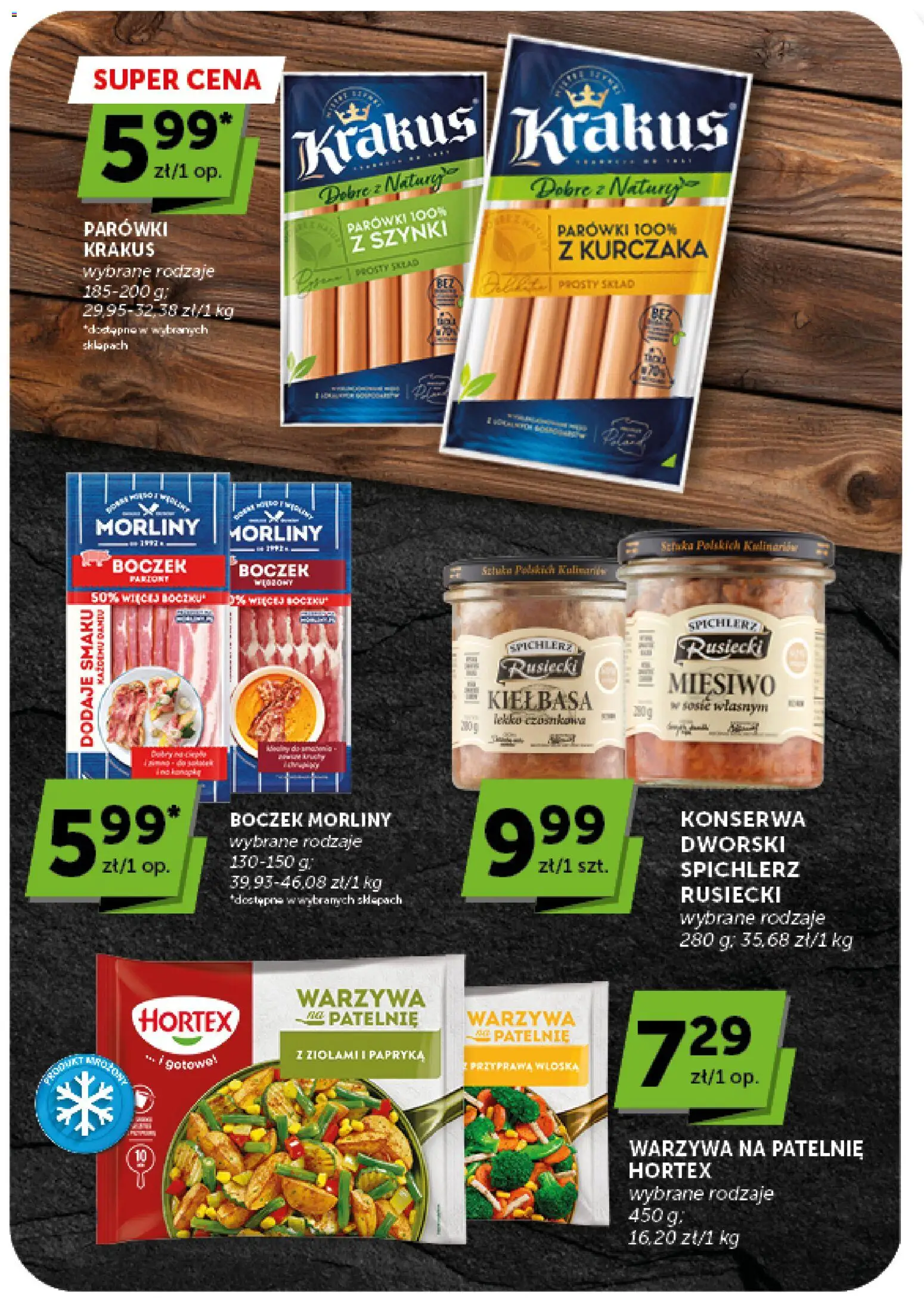ABC gazetka - Market od 16.07.2026 | Strona: 21 | Produkty: Warzywa na patelnie, Parówki, Patelnie, Boczek