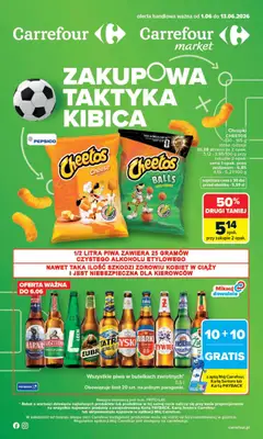 Pogląd oferty "Carrefour gazetka - Zakupowa taktyka kibica" - ważna od 01.06.2026