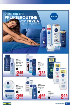 Metro angebote Starke Marken ab 01.10.2026 gültig | Seite: 27 | Produkte: Shampoo, Creme