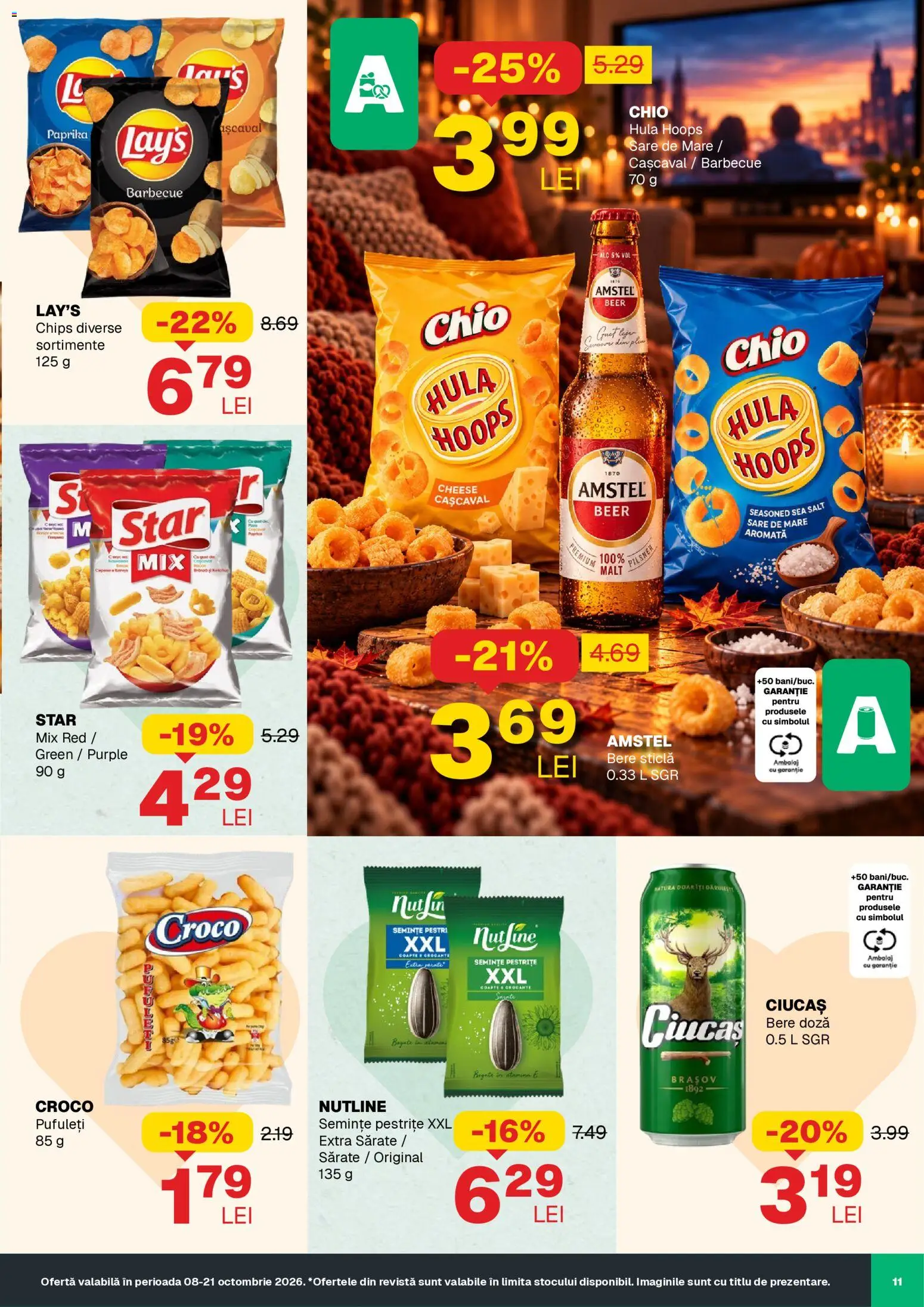 Noul catalog Annabella – valabil de la 08.10.2026 | Pagină: 11 | Produse: Semințe, Bere, Pufuleți, Sare
