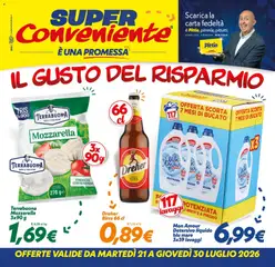 Anteprima del volantino SuperConveniente volantino valido a partire dal 21/07/2026