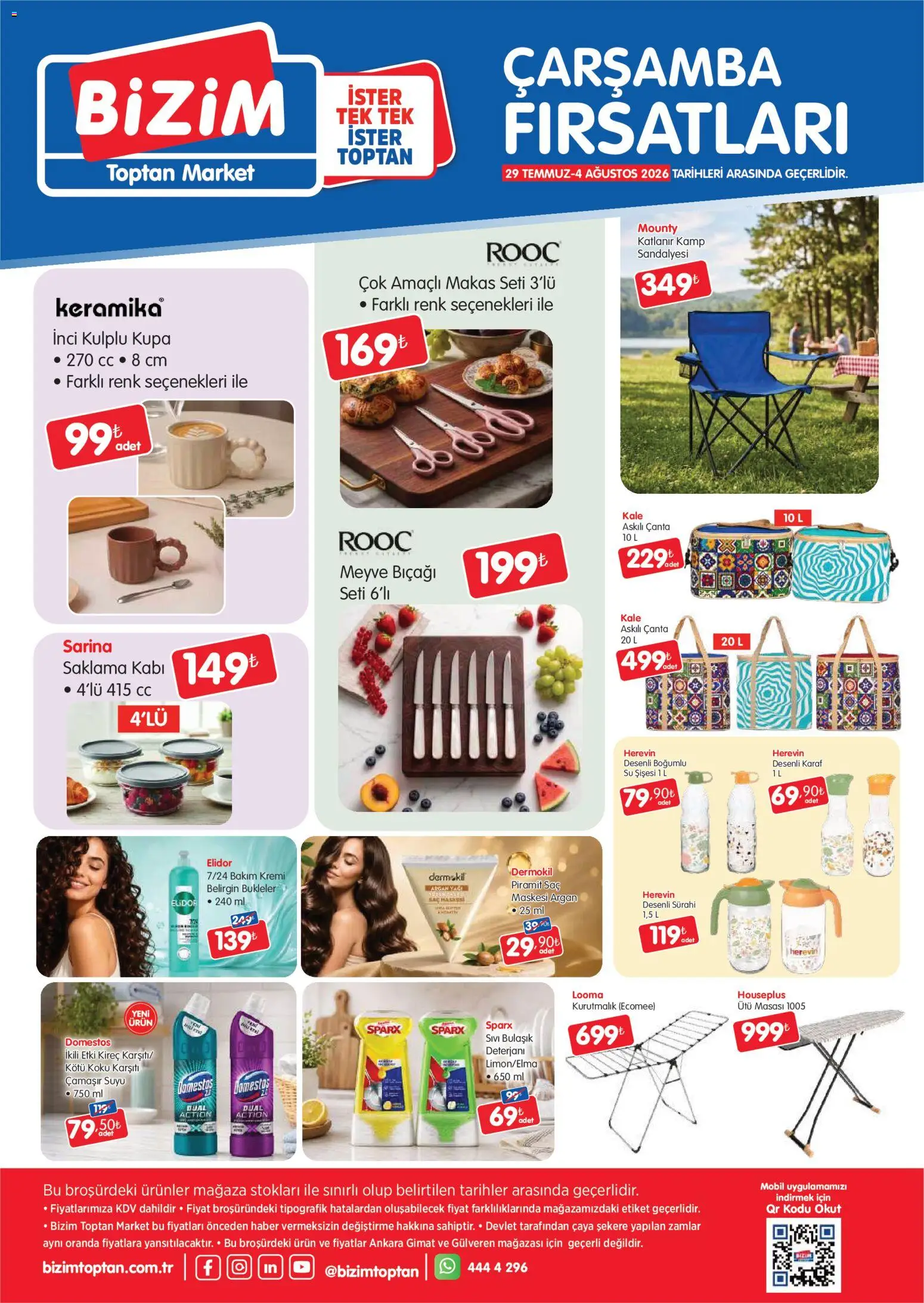 Bizim Toptan Katalog - 29 Temmuz 2026 tarihinden itibaren geçerlidir | Sayfa: 3