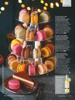 Preview of Tesco - Festive Food to Order valid from 01.02.2026 | Page: 39 | Products: Matériel de Street Workout, Cheesecake, Cheese, Nuts