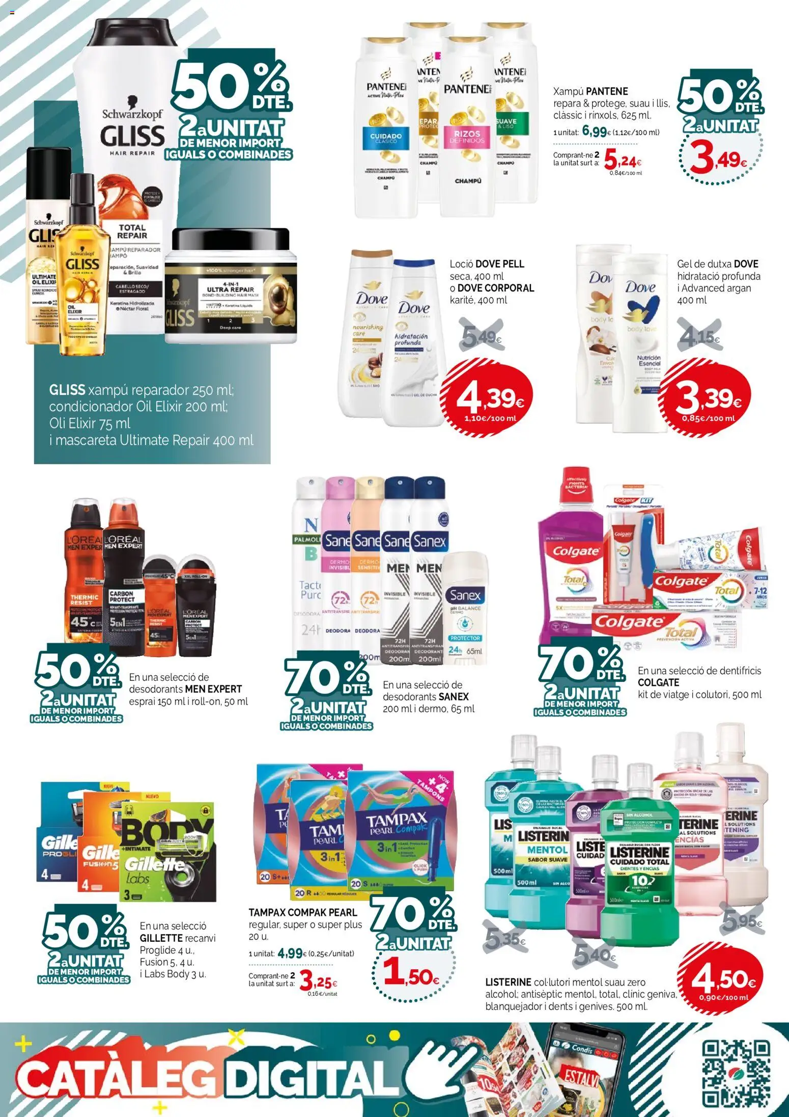 Condis folleto │ válido desde el 16/09/2026 | Página: 22 | Productos: Champú, Listerine, Body, Néctar