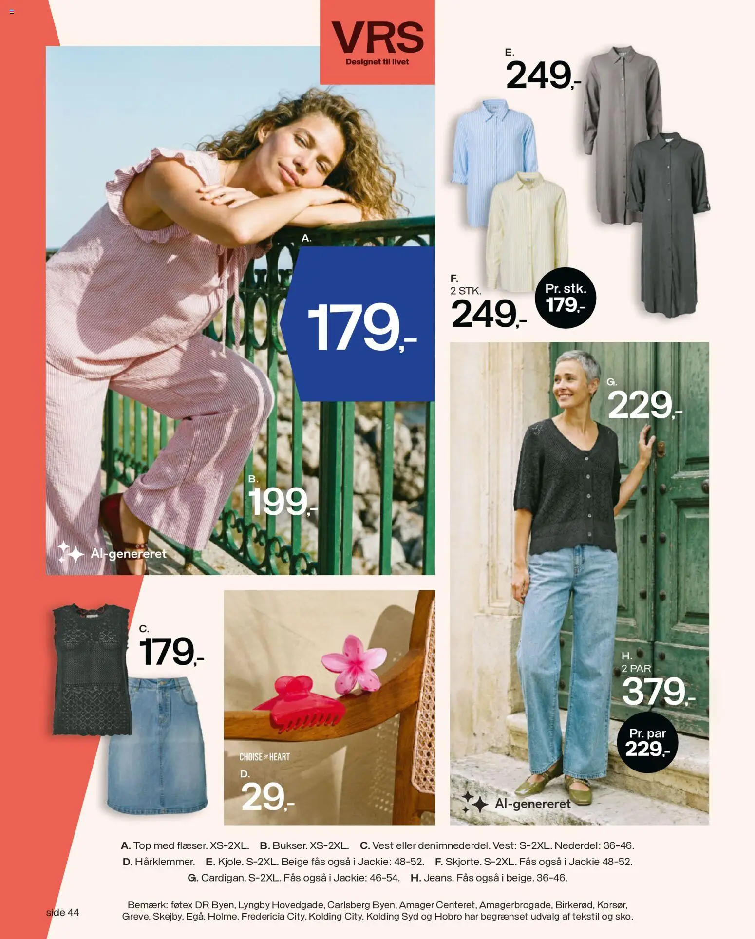 Føtex tilbudsavis – gyldig fra 15.05.2026 | Side: 74 | Produkter: Nederdel, Vest
