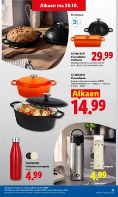 Lidl-mainoslehti voimassa 26/10/2026 alkaen | Sivu: 15