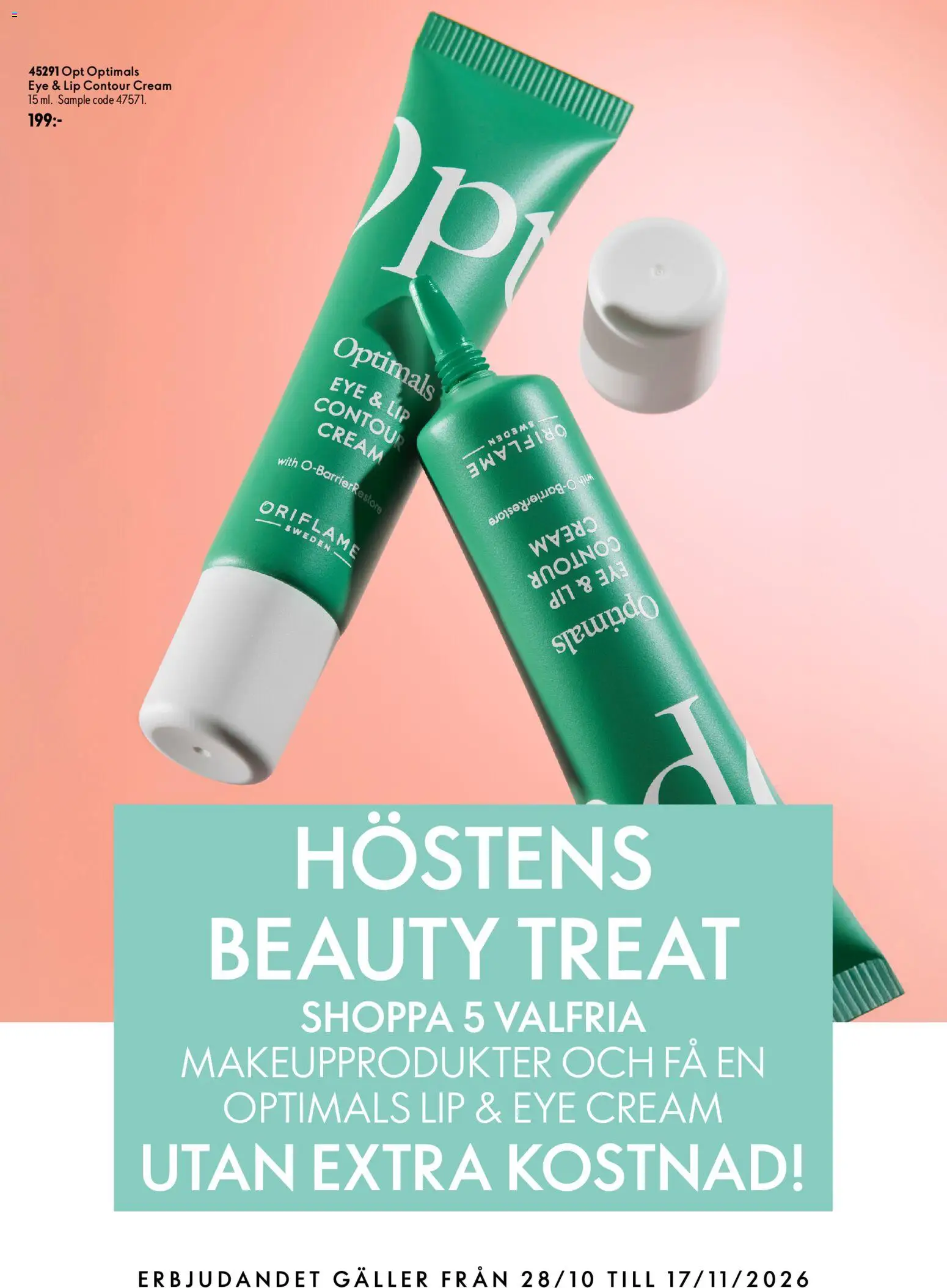 Oriflame reklamblad aktuell från 28/10/2026 | Sida: 11 | Produkter: Galler
