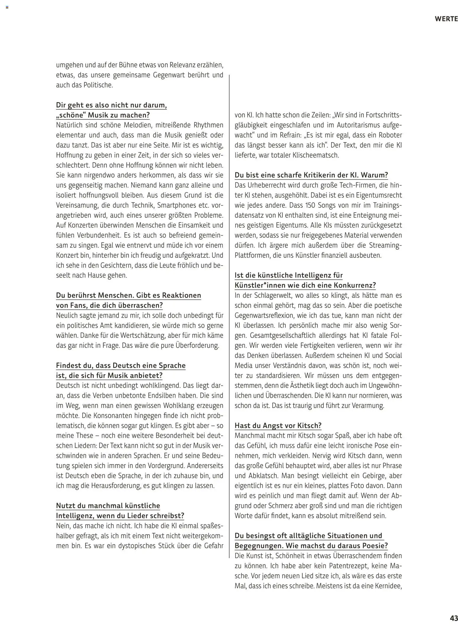Denns BioMarkt Kreo Magazin – gültig ab 26.10.2026 | Seite: 43