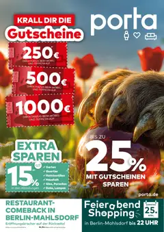 Porta! Prospekt Berlin ab 27.04.2026 gültig