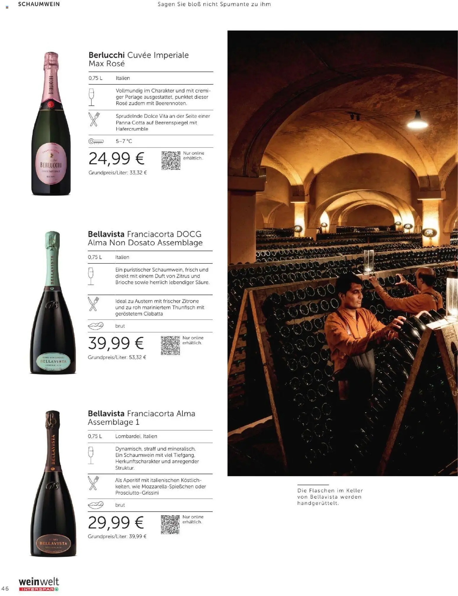 Interspar Wein Welt gültig ab 08.09.2026 | Seite: 46 | Produkte: Zitrone, Duft, Brioche