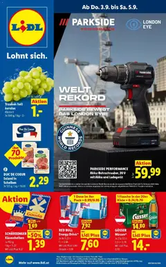 Lidl Flugblatt - Wien ab 03.09.2026 gültig