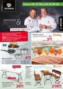 Selgros Non Food ab 27.08.2026 gültig