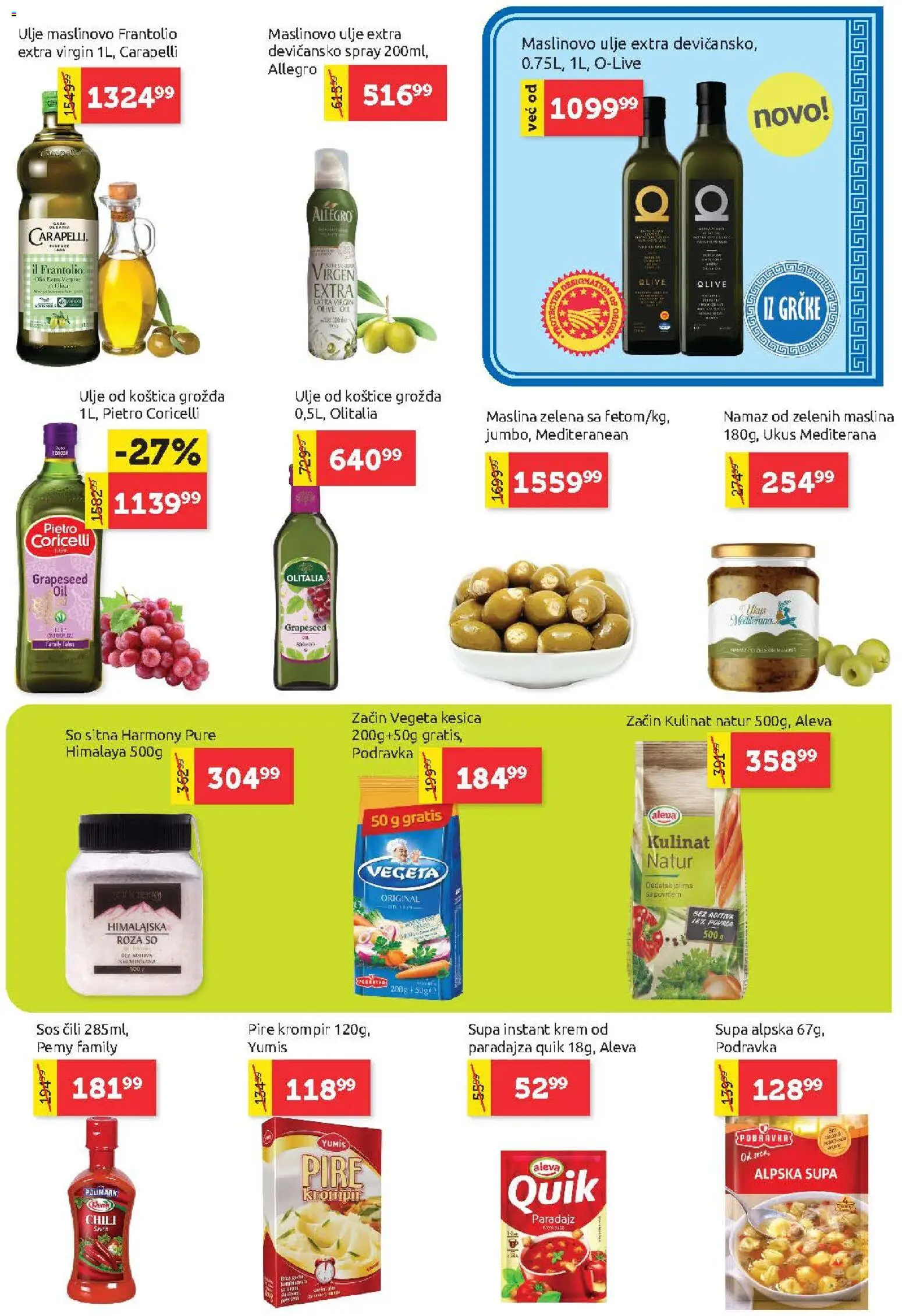 SuperVERO katalog - važi od 17.09.2026 | Strana: 9 | Proizvode: Krompir, So, Sos, Paradajz