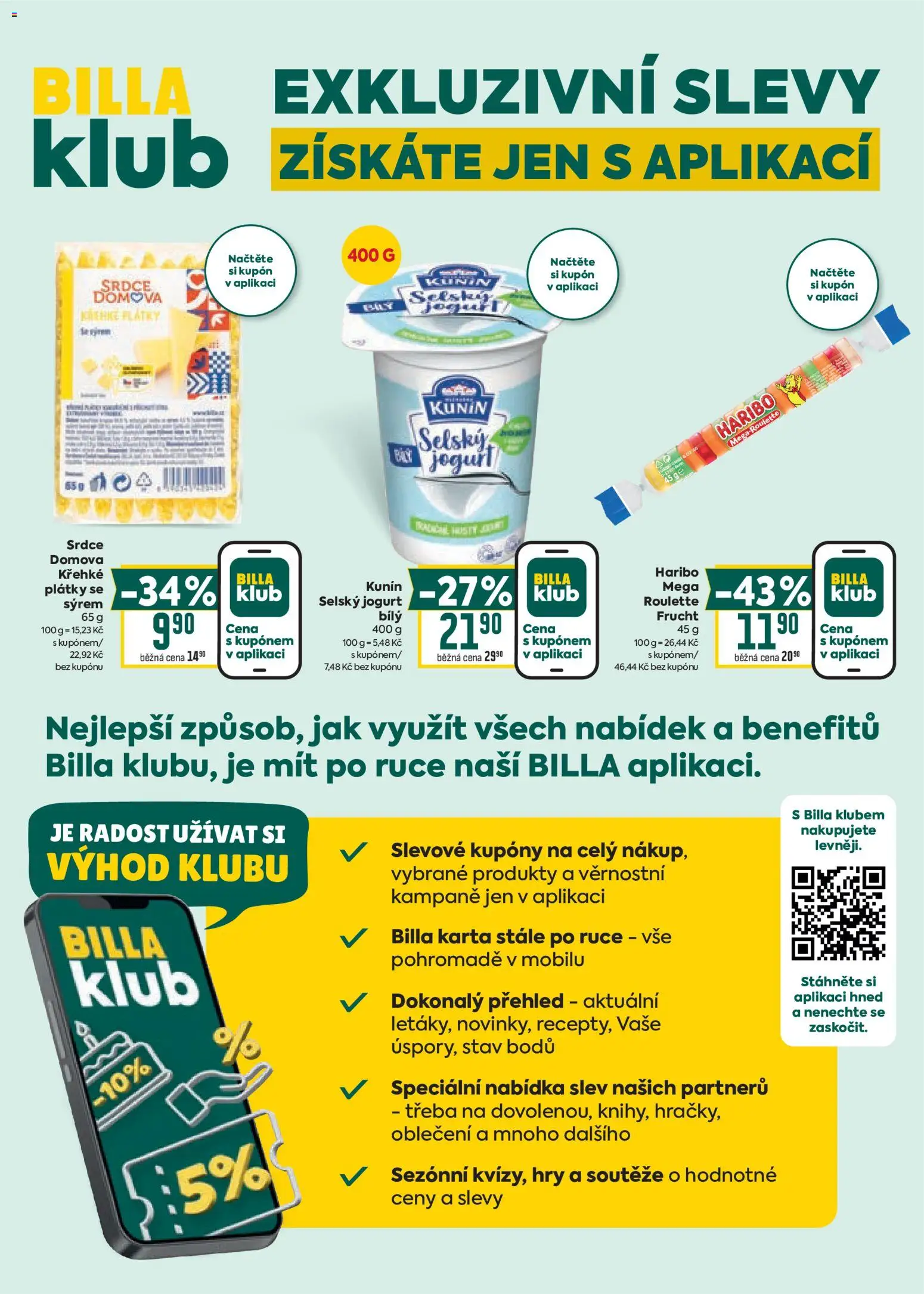 Billa Velký leták od 13.05.2026 | Strana: 31 | Produkty: Jogurt, Haribo, Oblečení