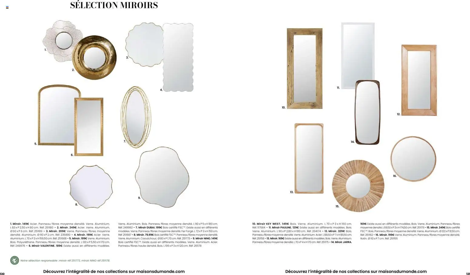 {H1} | Page: 66 | Produits: Miroir