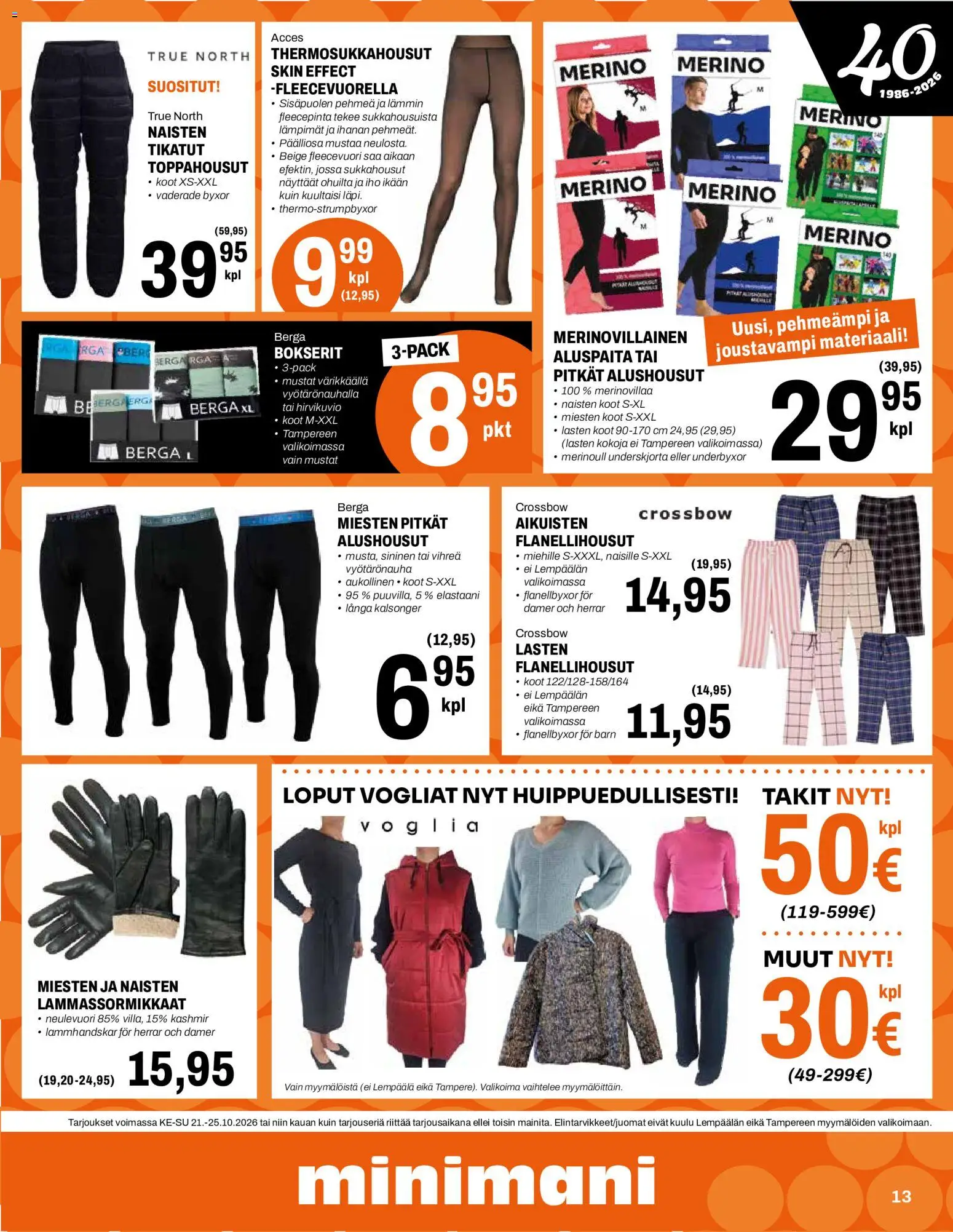 Minimani tarjoukset – voimassa 21/10/2026 alkaen | Sivu: 13