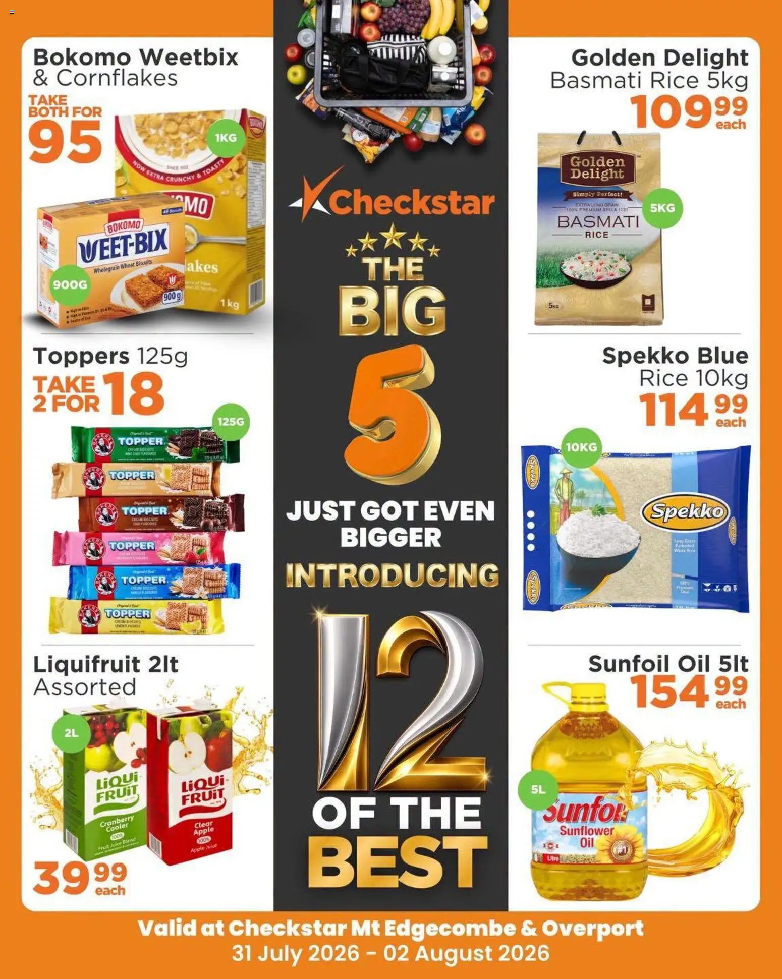 New Check Star catalogue – valid from 31/07/2026 | Page: 1