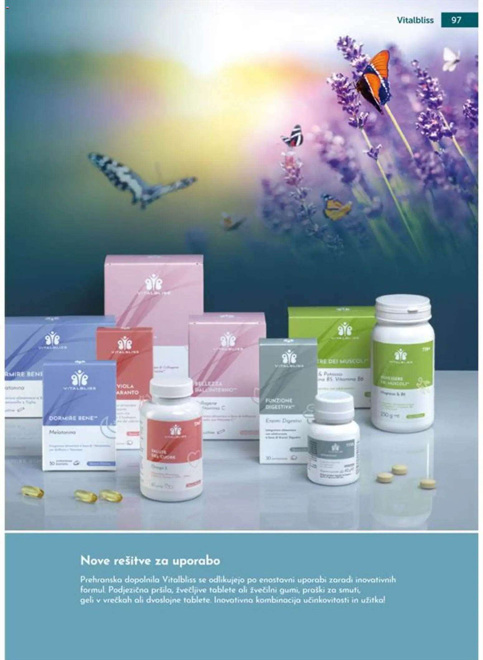 Novi Bofrost katalog ponudbe – veljaven od 01.07.2026 | Stran: 97 | Izdelki: Prehranska dopolnila