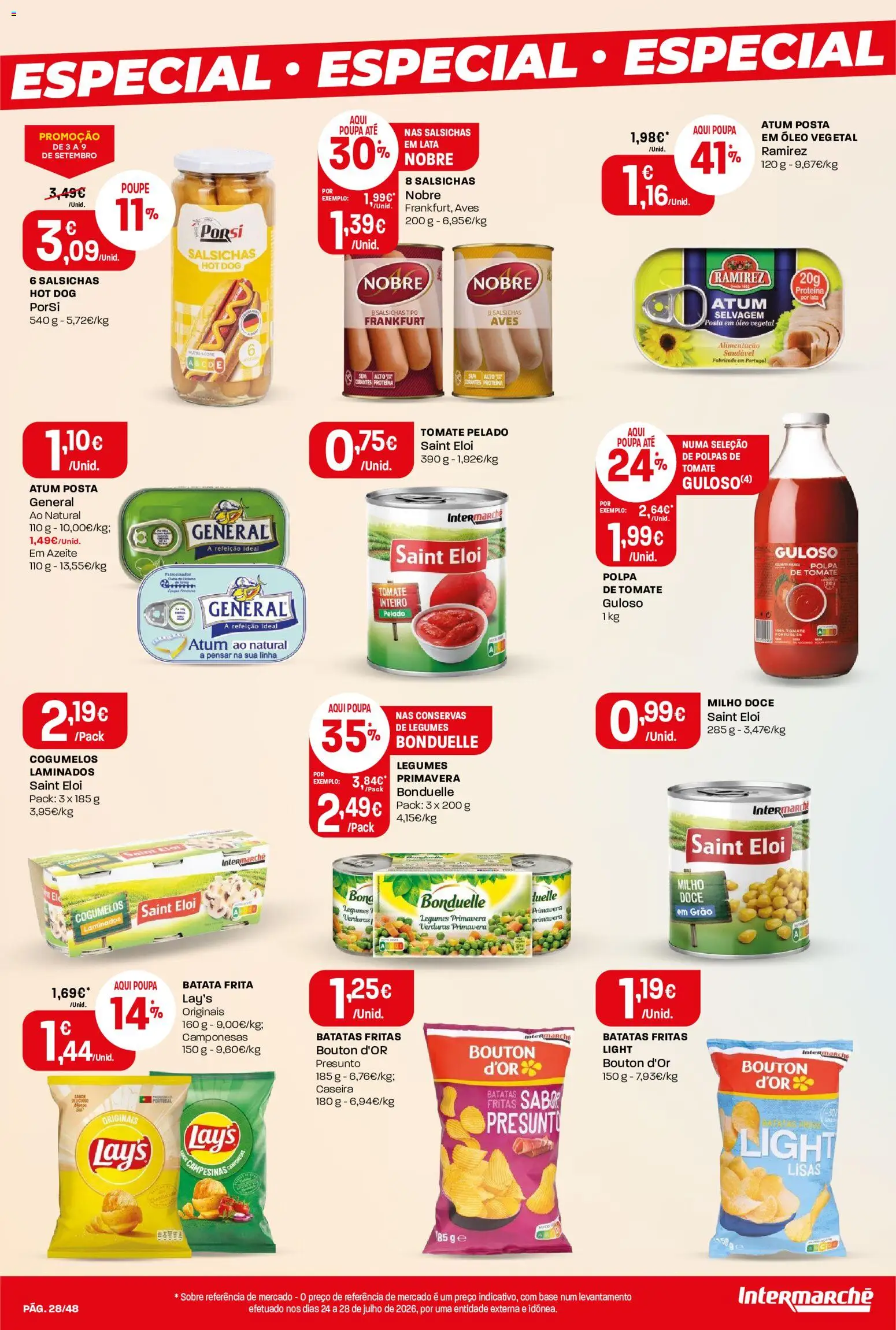 Intermarché folheto │ válido de 03/09/2026 | Página: 28