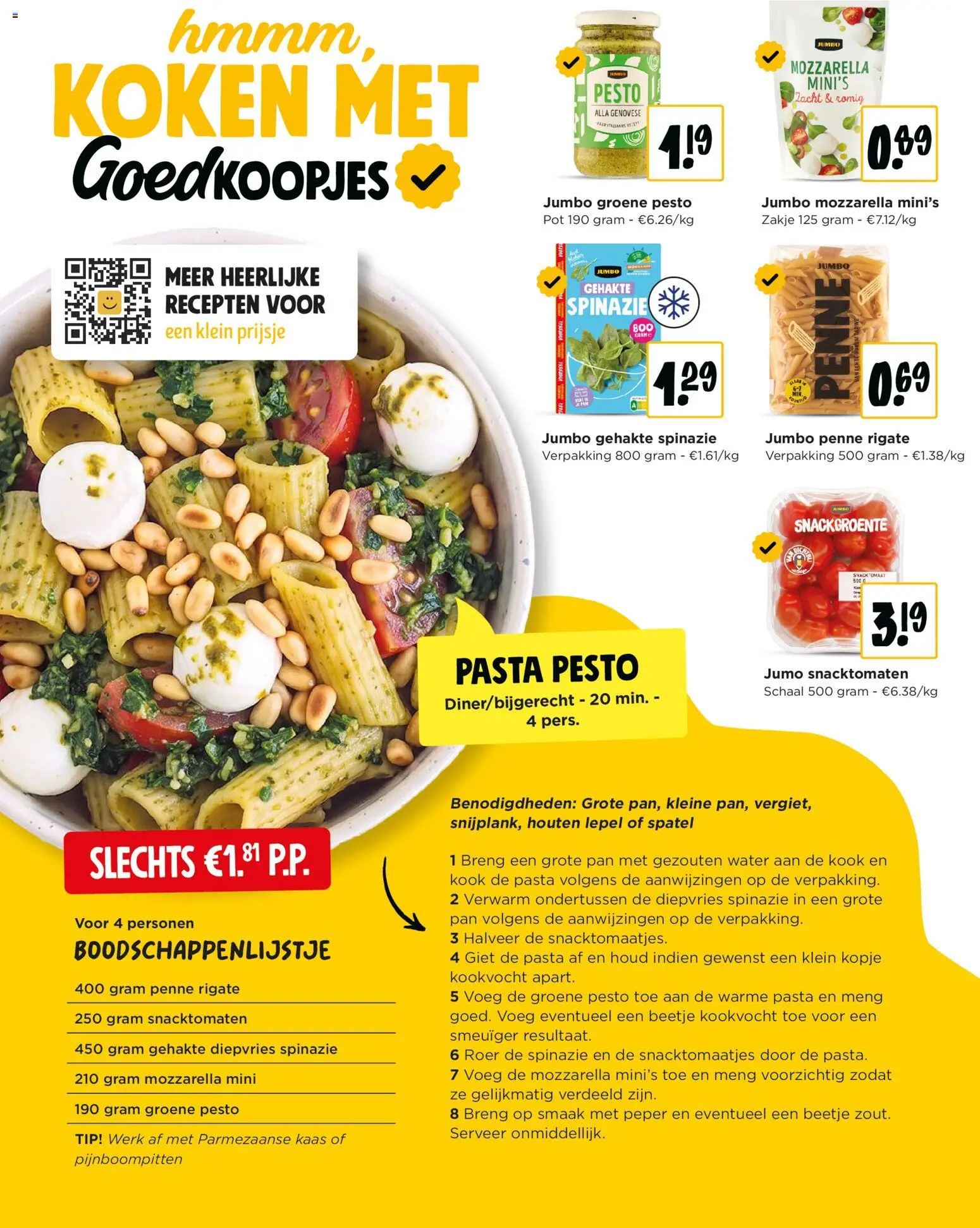 {H1} | Pagina: 18 | Producten: Pasta, Mozzarella, Peper, Kaas