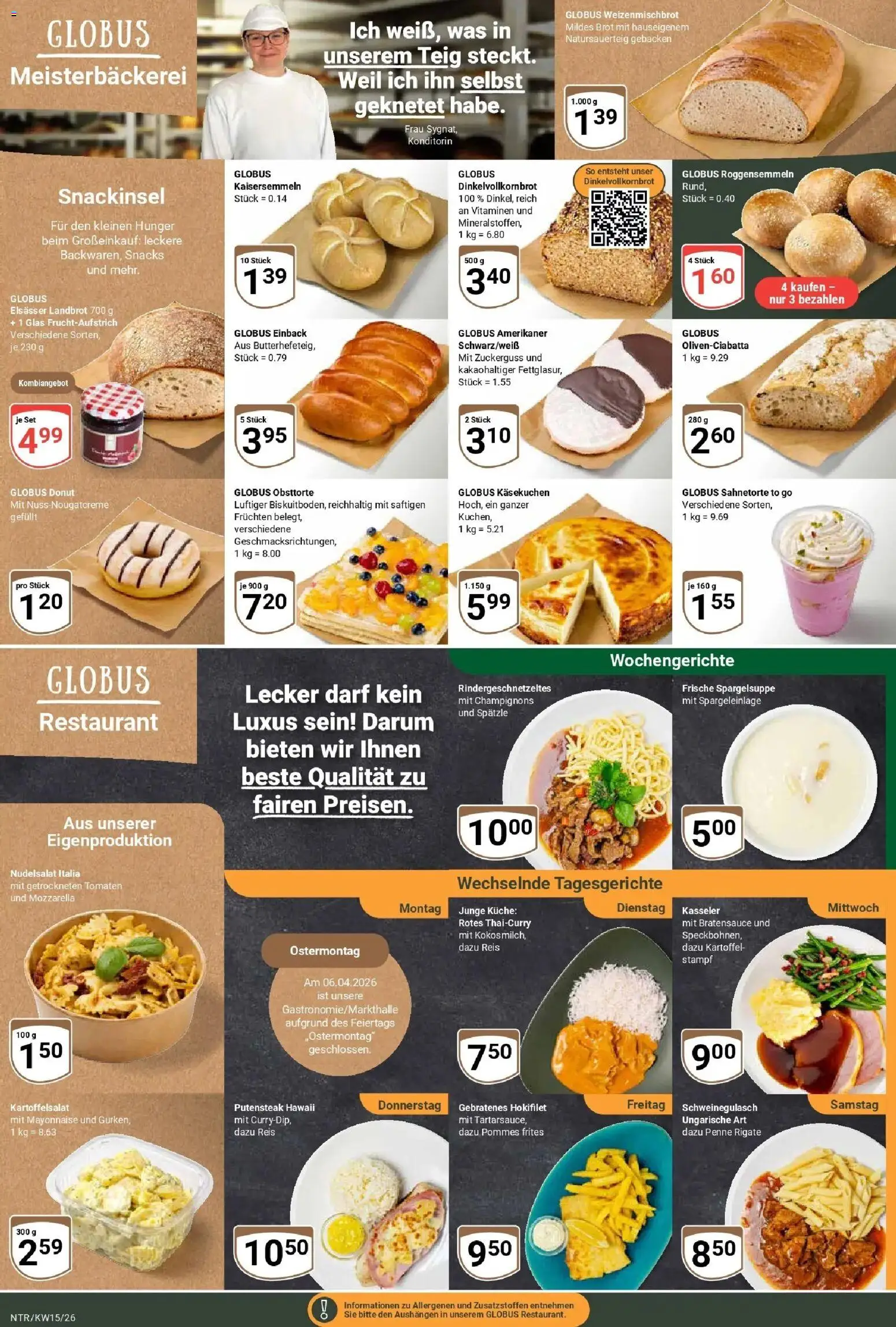 Globus prospekt Neutraubling	 – gültig ab 07.04.2026 | Seite: 5 | Produkte: Mozzarella, Pommes, Pommes frites, Champignons