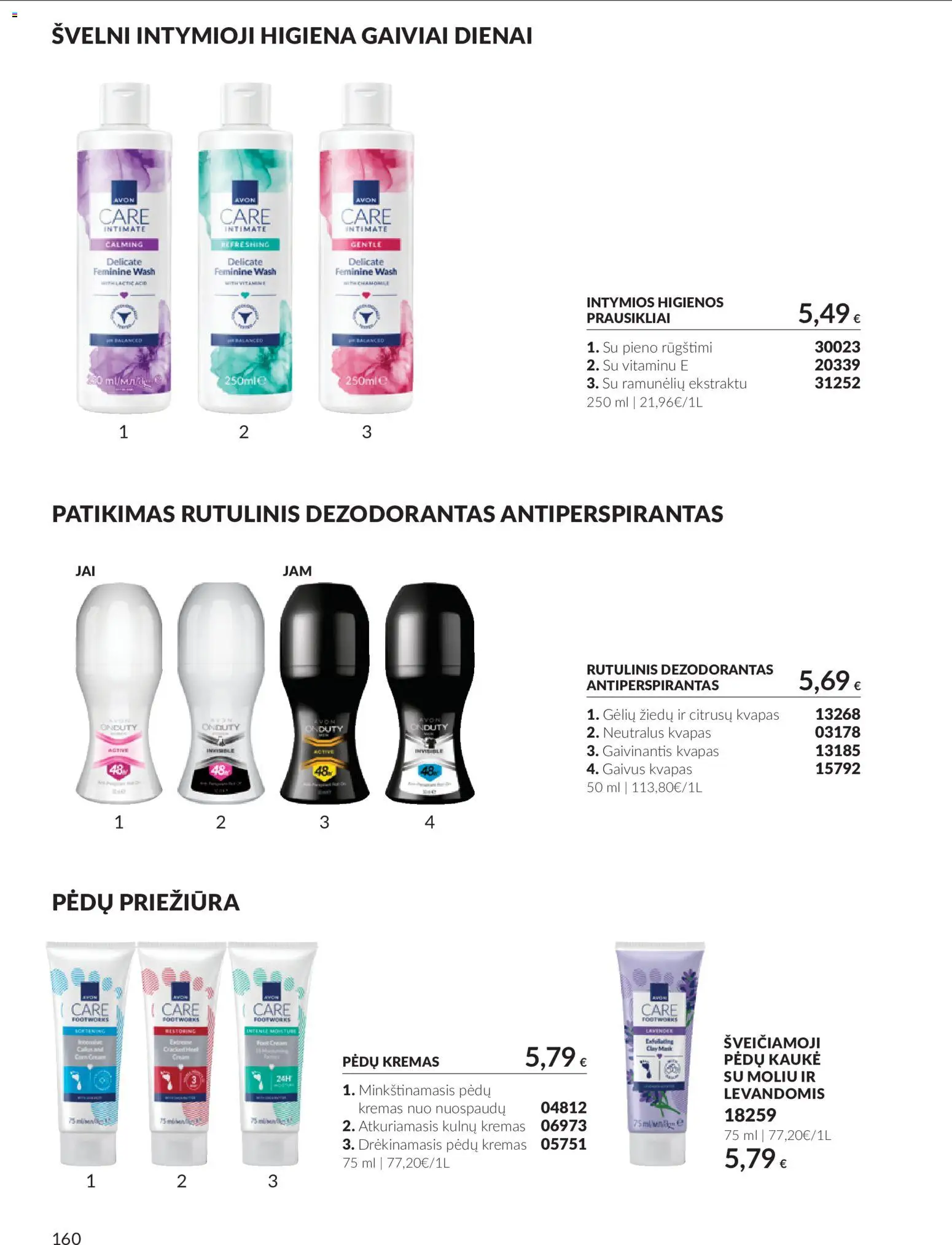 AVON akcijos nuo 2026.09.30 | Puslapis: 160