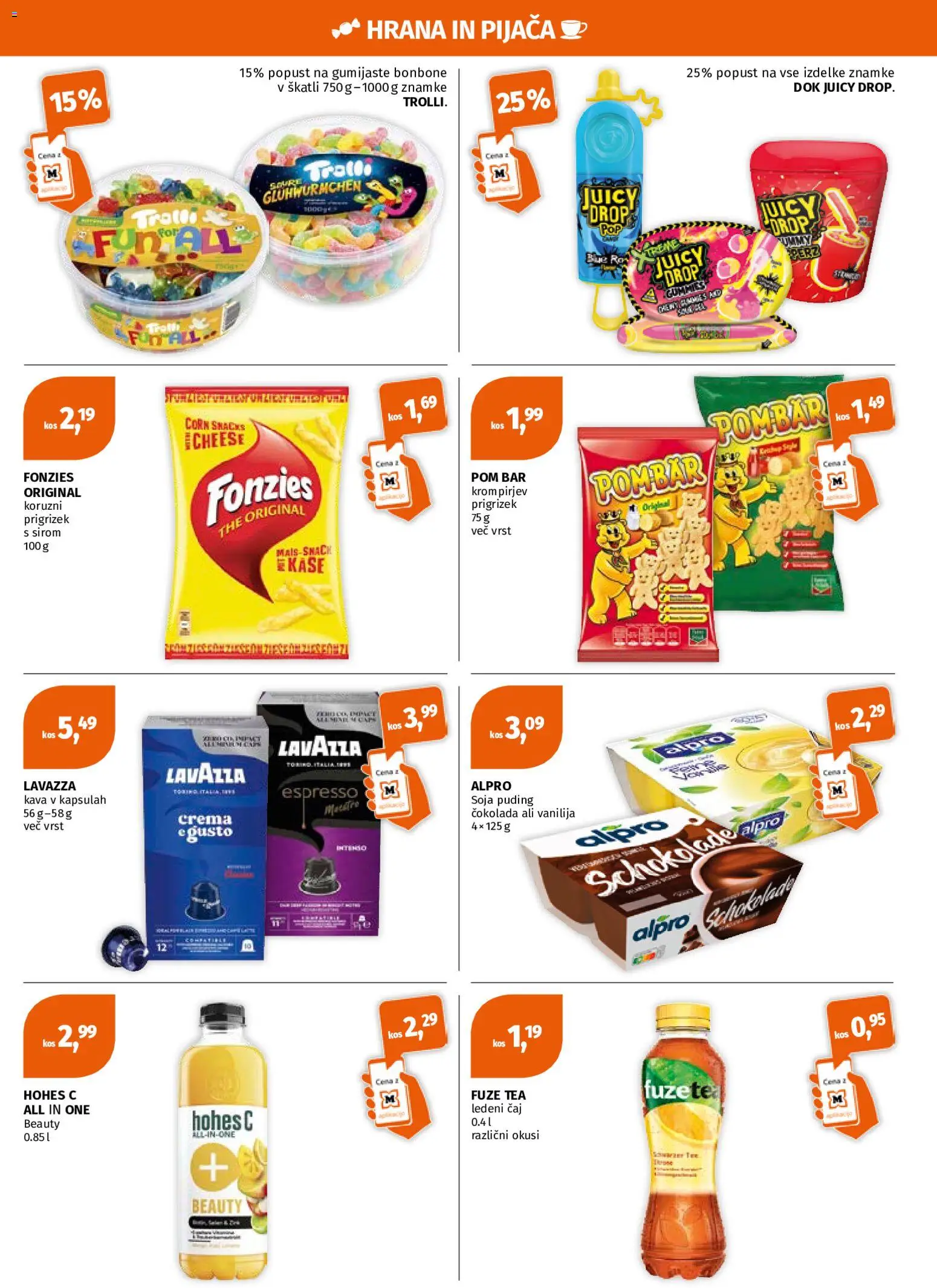 Novi Müller katalog ponudbe – veljaven od 20.07.2026 | Stran: 7 | Izdelki: Puding, Ledeni čaj, Kava, Caj