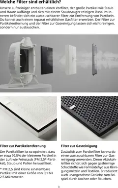 Ikea Bessere Luft in Innenräumen für alle ab 16.09.2026 gültig | Seite: 8 | Produkte: Spiel, Staubsauger, Luftreiniger