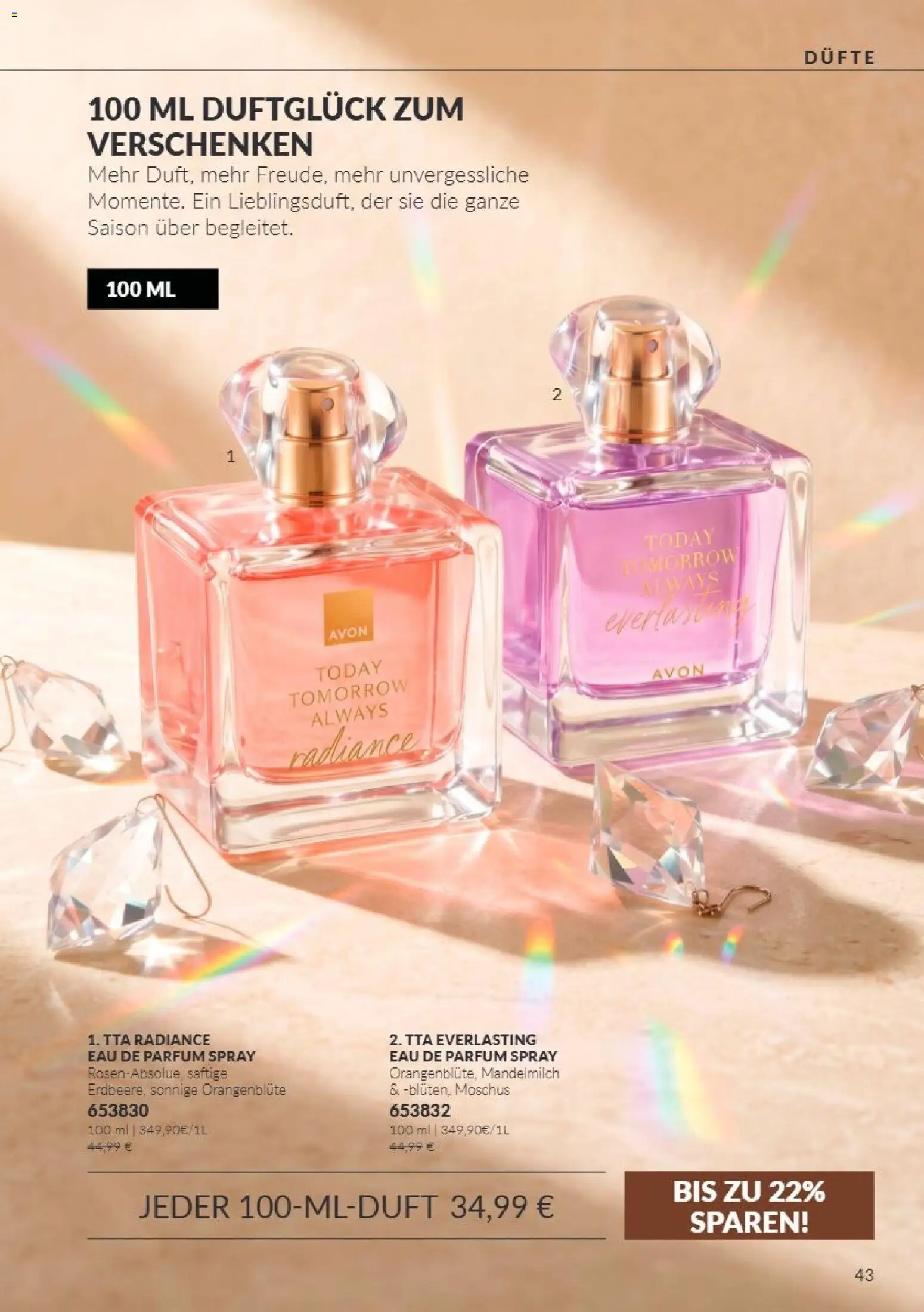 Avon Black Friday – gültig ab 01.11.2026 | Seite: 43 | Produkte: Parfüm, Eau de Parfum