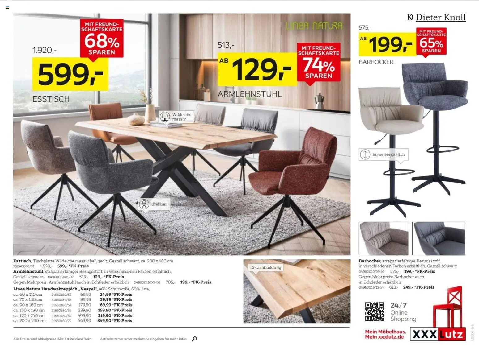 XXXLutz Prospekt – gültig ab 06.06.2026 | Seite: 15 | Produkte: Esstisch, Barhocker