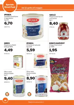 Anteprima del volantino Sogegross volantino Street Food valido a partire dal 22.04.2026 | Pagina: 26