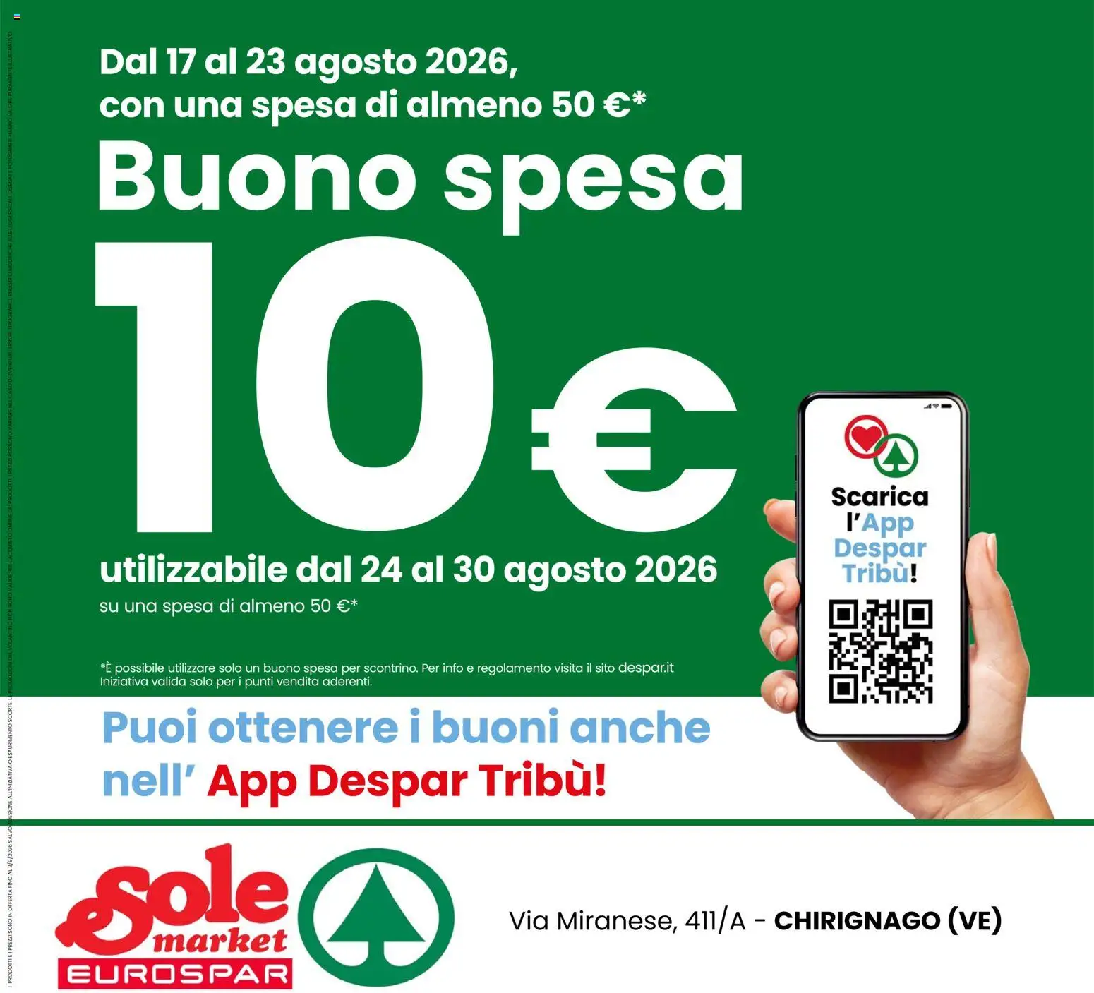 Volantino Eurospar del 20/08/2026 | Pagina: 20