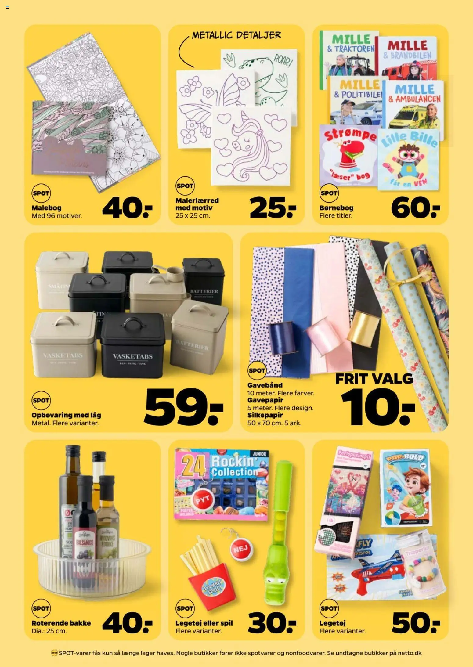 Netto tilbudsavis – gyldig fra 12/09/2026 | Side: 7 | Produkter: Gavepapir, Batterier, Eddike, Balsamico