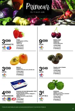 Monoprix - Prévisualisation de Monoprix catalogue valide à partir de 16/06/2026 | Page: 15 | Produits: Abricot, Artichaut, Pommes, Pommes de terre